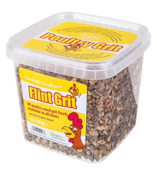 Agrivite Chicken Lickin' Flint Poultry Grit - 1.5 Kg