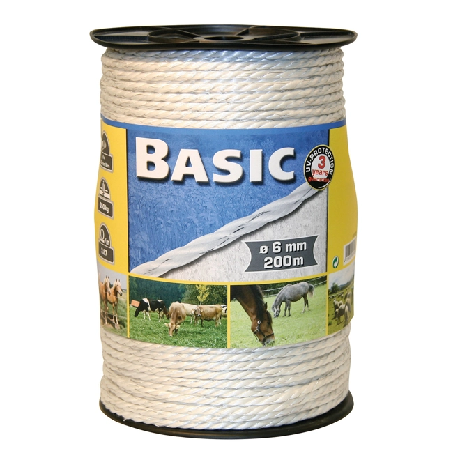 product Image for Basic Fencing Rope c/w S/Steel Wires x 200m