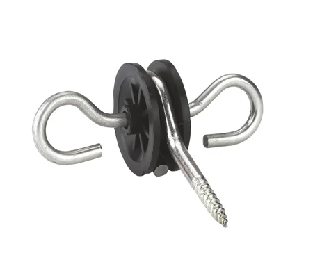 Double Loop Insulator Wood Screw x 6 Pack