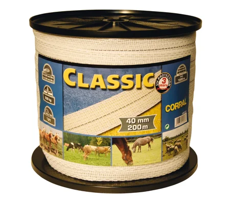 classic fencing tape 200m x 40mm