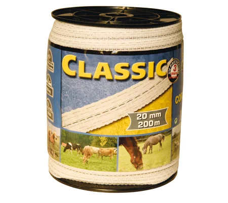 classic fencing tape 200m x 20mm