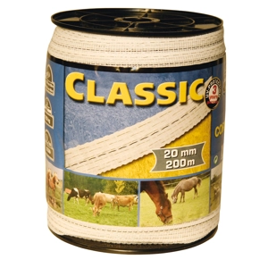 classic fencing tape 200m x 10mm