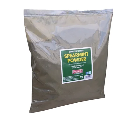 Equimins Straight Herbs Spearmint Powder 1 Kg Bag