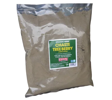 Equimins Straight Herbs Chaste Tree Berry 1 Kg Bag