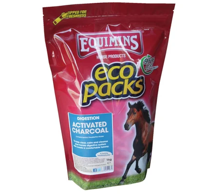 Equimins Activated Charcoal 1 Kg Eco Pack