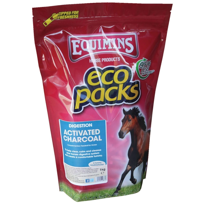 product Image for Equimins Activated Charcoal 1 Kg Eco Pack
