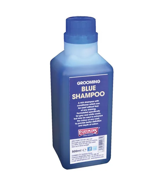 Equimins Blue Shampoo For Greys 500 Ml