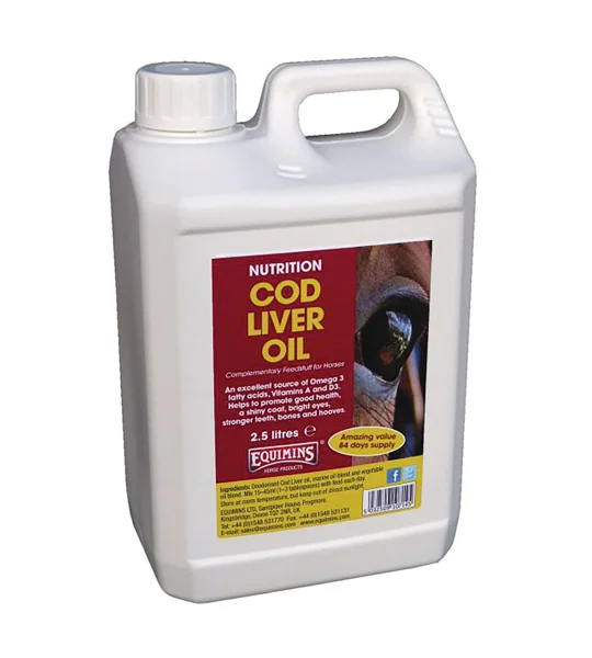 Equimins Cod Liver Oil 2.5 Lt