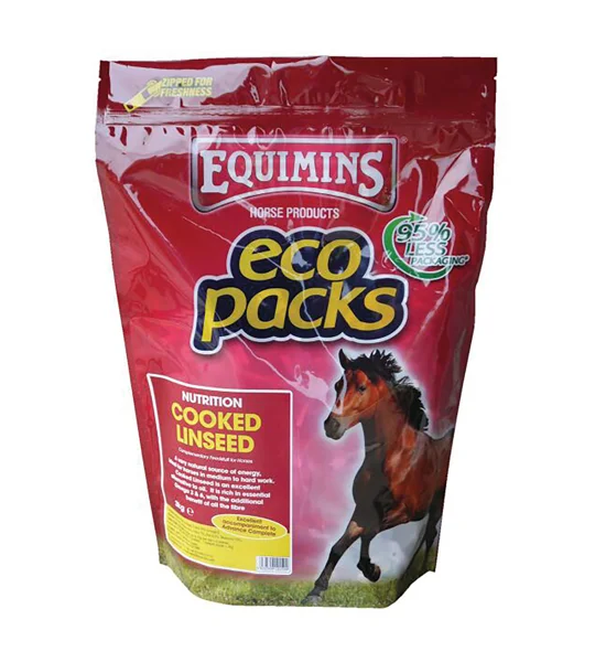 Equimins Cooked Linseed 3 Kg Eco Pack