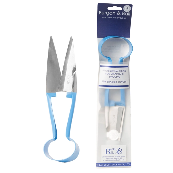 product Image for Burgon & Ball Dagging Shears S/Bow Bent 5.5"