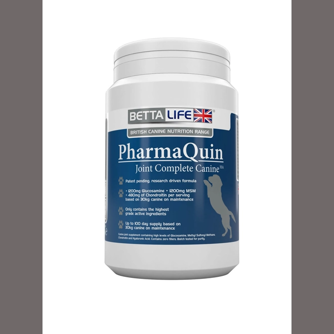 product Image for Bettalife Pharmaquin Joint Complete Ha Canine 300 Gm