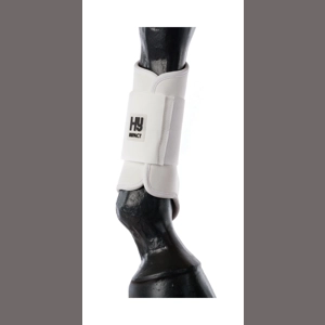 Hy Equestrian Brushing Boots - White