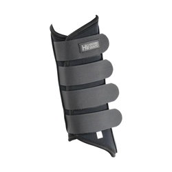 Hy Armoured Guard Neoprene Brushing Boots - Black/Black