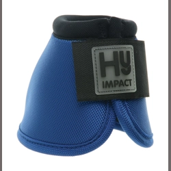 Hy Equestrian Pro Over Reach Boots - Blue