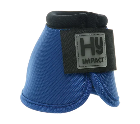Hy Equestrian Pro Over Reach Boots - Blue