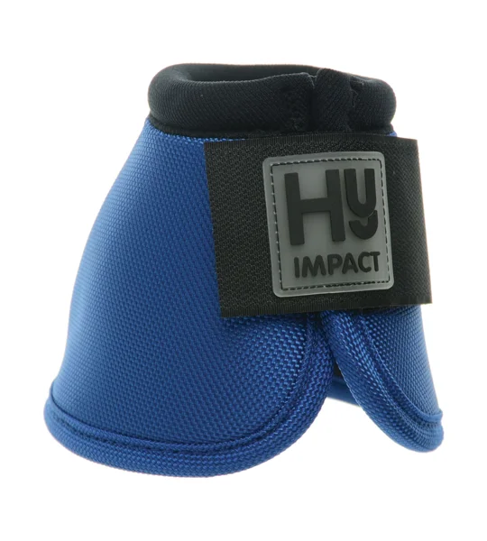 Hy Equestrian Pro Over Reach Boots - Blue