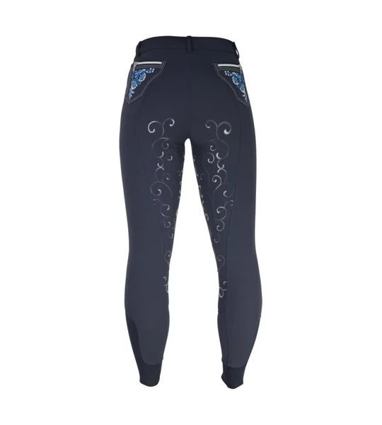 Hy Equestrian Chester Ladies Breeches - Navy