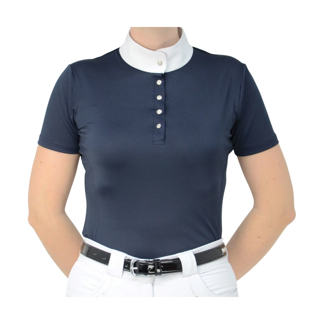 product Image for Hy Equestrian Joanna Glam Show Shirt - Sapphire Blue