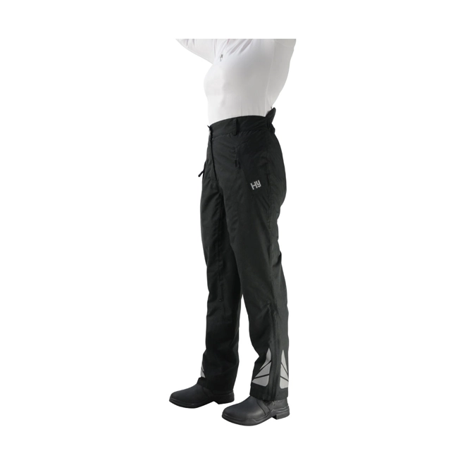 product Image for Hy Equestrian Waterproof Reflective Over Trousers - Black