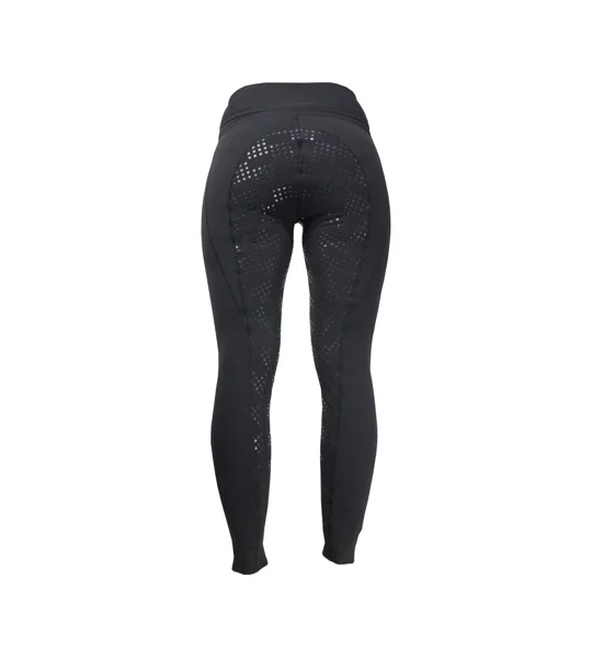 Hy Equestrian Power Ladies Riding Skins - Black