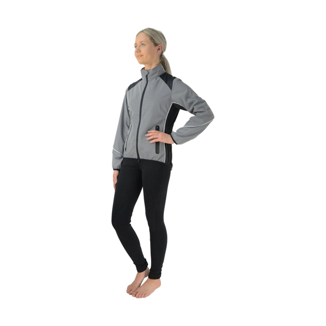 product Image for Silva Flash Reflective Jacket by Hy Equestrian - Reflective Silver