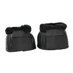 Hy Equestrian SnugFit Fleece Topped Over Reach Boots