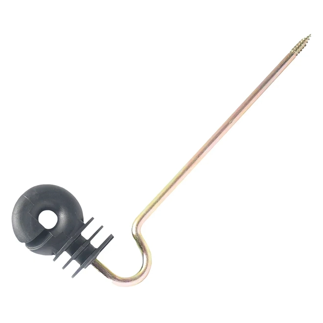 product Image for Agrifence Offset Ring Insulator 20cm x 10 Pack Black