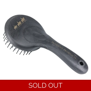 Supreme Products Pro Groom Mane & Tail Brush - Black/Gold