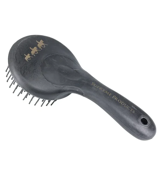 Supreme Products Pro Groom Mane & Tail Brush - Black/Gold
