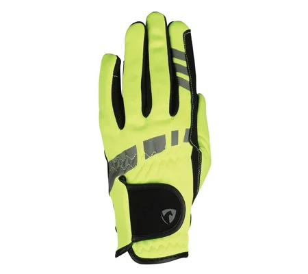 Hy Equestrian Extreme Reflective Children's Softshell Gloves