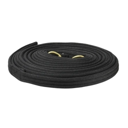 Hy Equestrian Soft Webbing Lunge Rein 25' Black