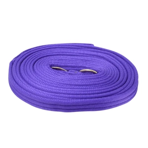 Hy Equestrian Soft Webbing Lunge Rein 25' Purple