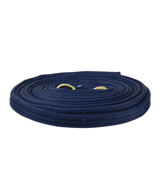 Hy Equestrian Soft Webbing Lunge Rein 25' Navy