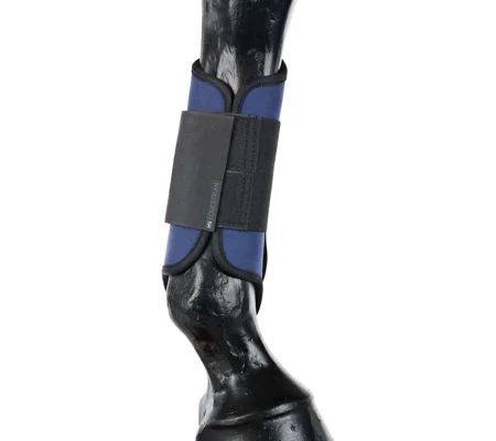 Hy Equestrian Brushing Boots - Navy