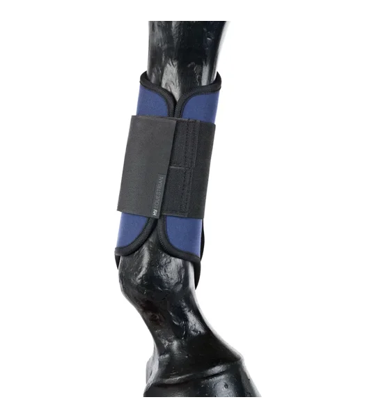 Hy Equestrian Brushing Boots - Navy