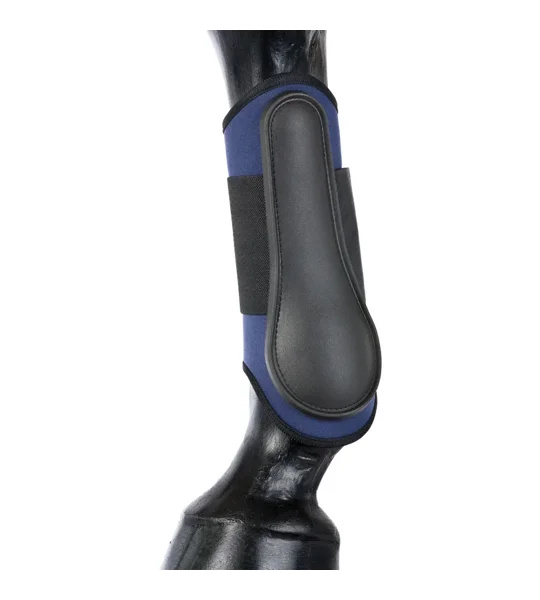 Hy Equestrian Brushing Boots - Navy