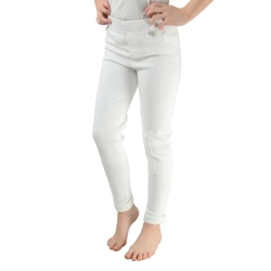 Hy Equestrian Milligan Children's Jodhpurs    White