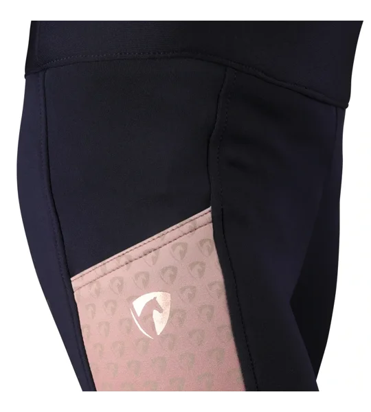 Hy Equestrian Elevate Mizs Riding Tights Navy
