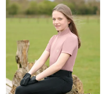 Hy Equestrian Elevate Mizs Sports Shirt Rose