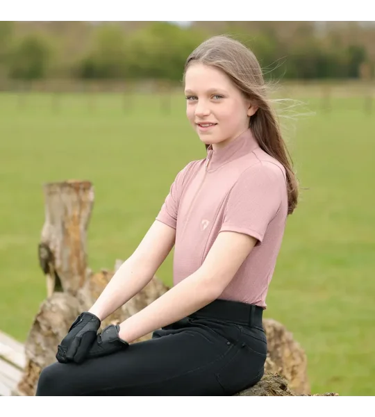 Hy Equestrian Elevate Mizs Sports Shirt Rose
