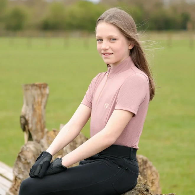 product Image for Hy Equestrian Elevate Mizs Sports Shirt Rose