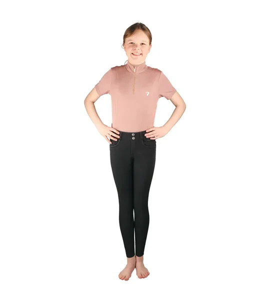 Hy Equestrian Elevate Mizs Denim Breeches Black