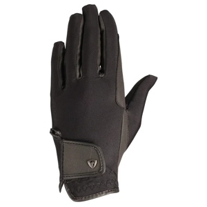 Hy Equestrian Riding Gloves Black
