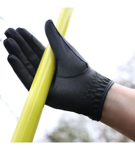 Hy Equestrian Riding Gloves Black