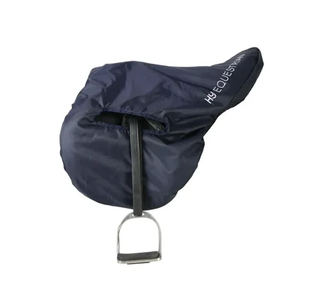 Hy Equestrian Saddle Cover One Size Navy/Grey