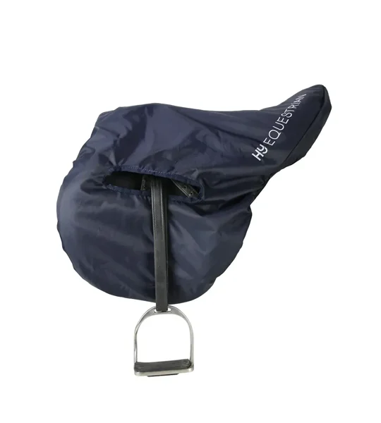 Hy Equestrian Saddle Cover One Size Navy/Grey