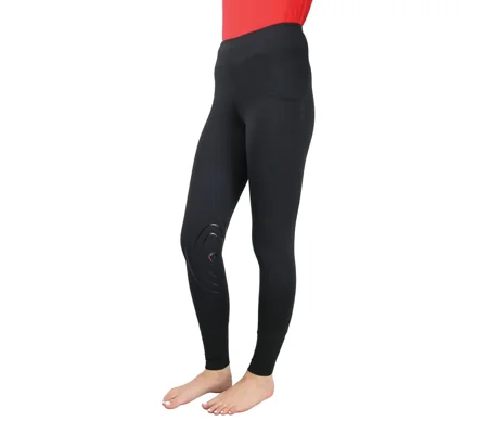 Hy Equestrian Selah Childrens Competition Riding Tights - Black