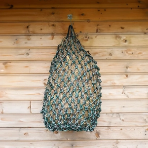 Hy Equestrian Slow Flow Elite Haynet - Black/Grey/Green