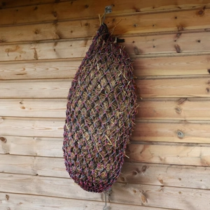 Hy Equestrian Slow Flow Ultra Haynet - Rainbow/Blac