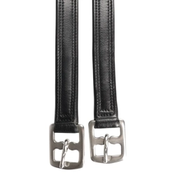 ProPresicce Super Soft Stirrup Leathers by Hy Equestrian Black
